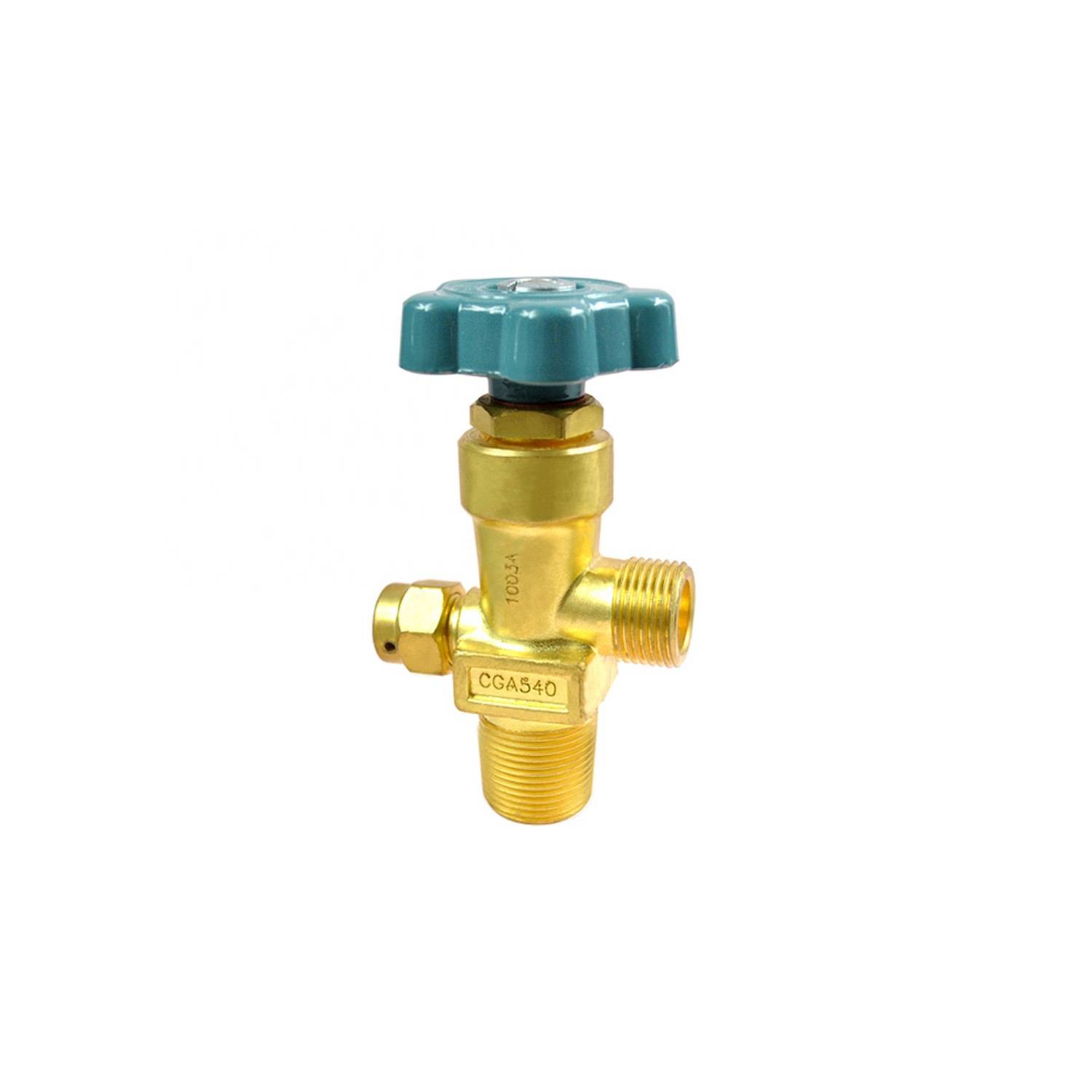 CGA540 Oxygen Brass Valve For 40L Oxygen cylinder